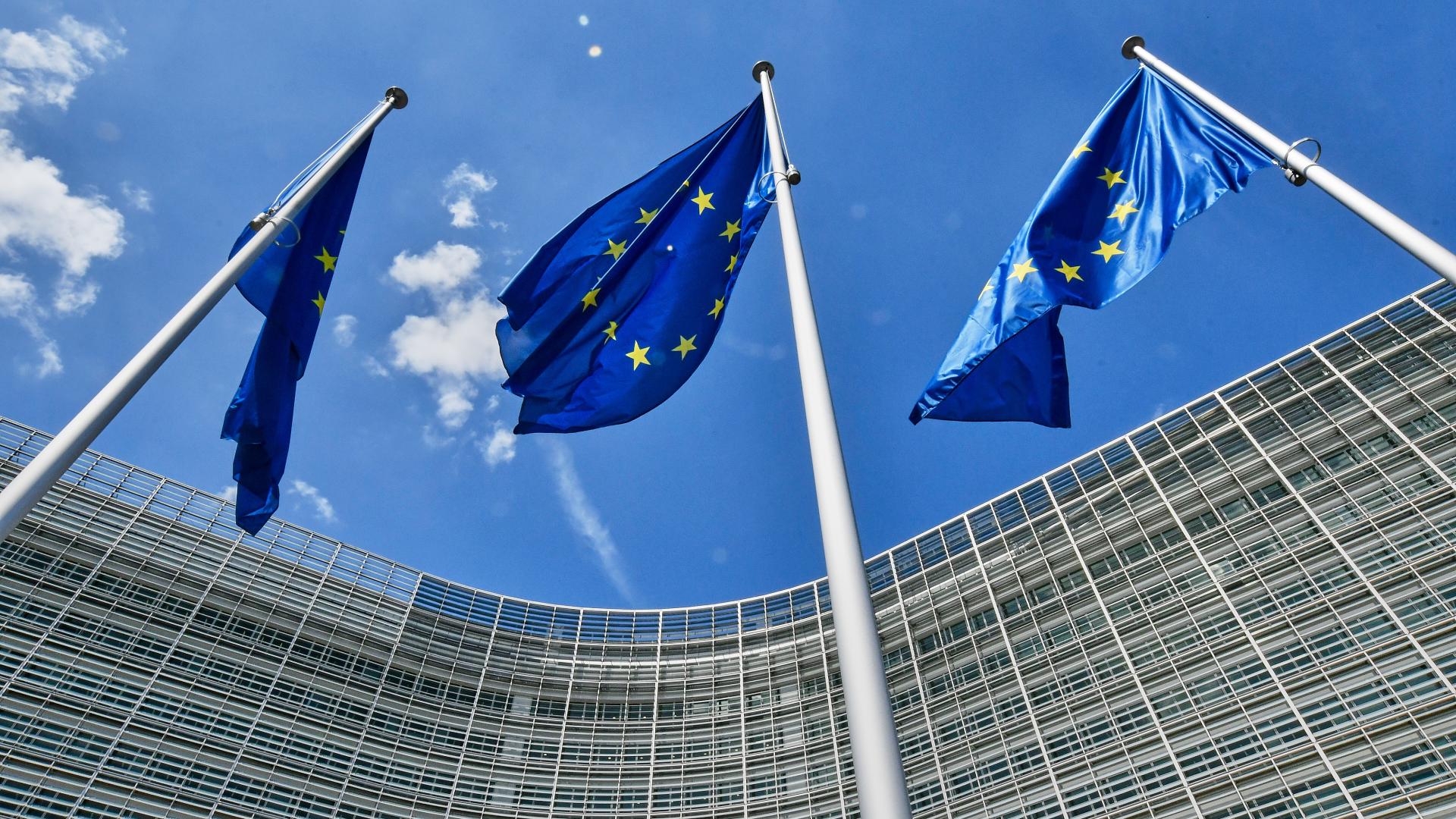 Europe flags